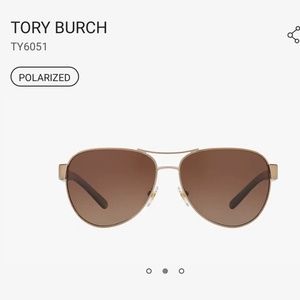 Tory Burch polarized sunglasses